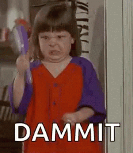 Angry Little Girl Annoyed GIF