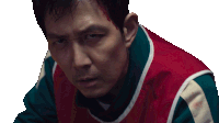 Angry Look Seong Gi-hun Sticker