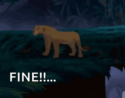 Angry Nala Lion King GIF