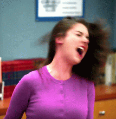 Angry Womane Screaming Woman GIF