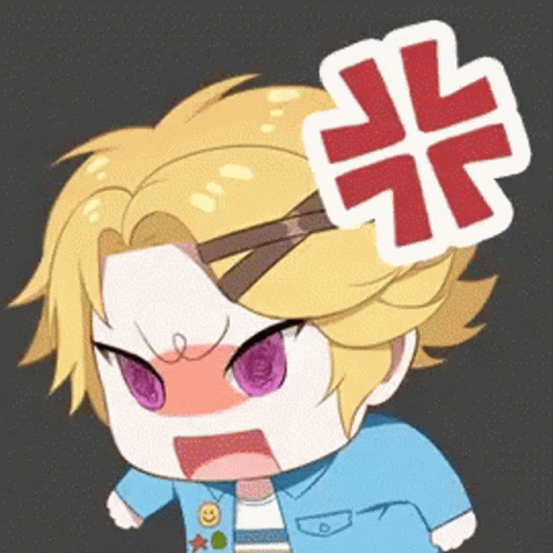 Angry Yoosung GIF