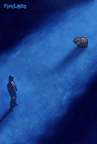 Animal Blue GIF