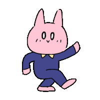 Animal Bunny Sticker