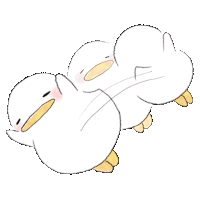 Animal Duck Sticker