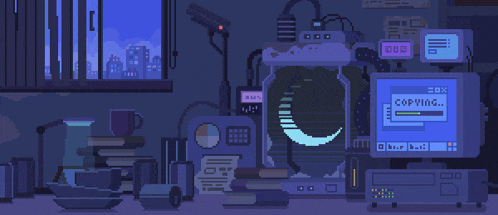 Animate Background Technology GIF