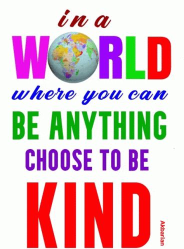 Animated Greeting Card Kind Quote GIF