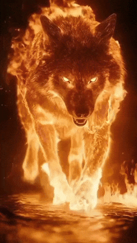 Animated Wolf Blindwolf GIF