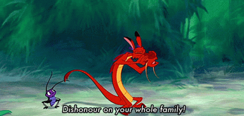 Animation Disney GIF. This 498 x 238 animated GIF is part of our mushu dishonor collection. Related themes include disney. Created by EmzyFox86. View the…