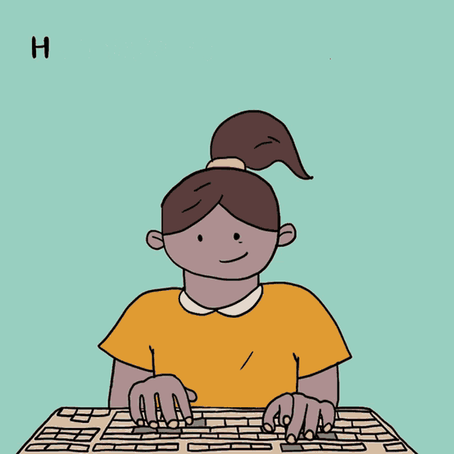 Animation Writing GIF