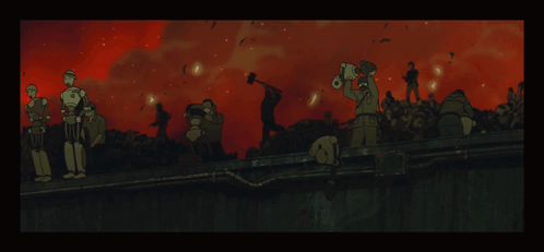 Animatrix War Animation GIF