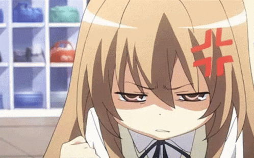 Anime Angry GIF