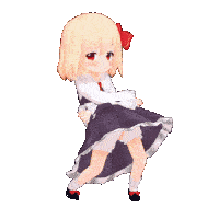 Anime Anime Girl Dance Sticker
