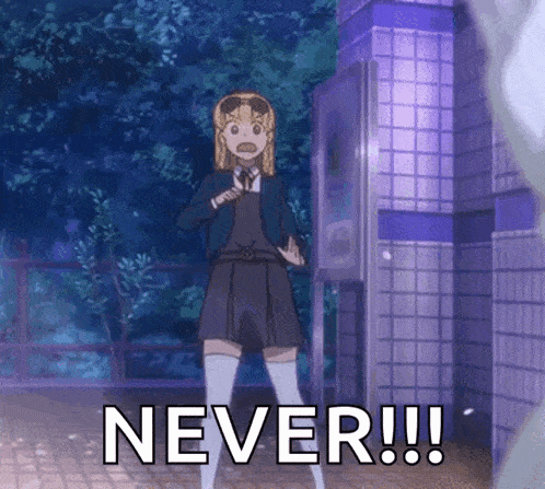Anime Anime Girl Running GIF