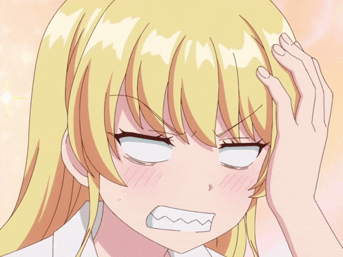 Anime Annoyed GIF