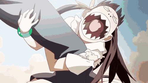 Anime Bite GIF