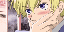 Anime Blushing GIF
