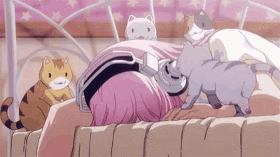 Anime Cat GIF