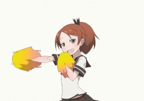 Anime Cheerleader GIF