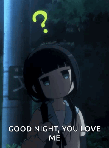 Anime Confused GIF