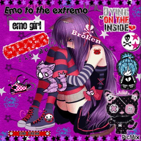 Anime Emo GIF