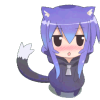 Anime Gilr Sticker