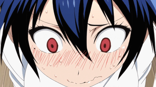 Anime Girl Blush Meikoiu GIF