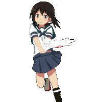 Anime Girl Sticker