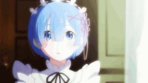 Anime Girl Rem GIF