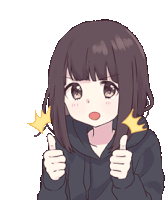 Anime Girl Sticker
