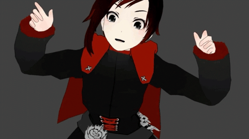 Anime Girls Rapping Rwby Rap GIF