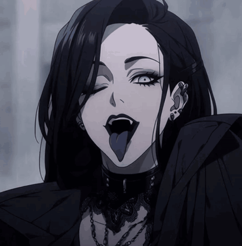 Anime Goth GIF
