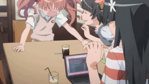 Anime Head Bang GIF