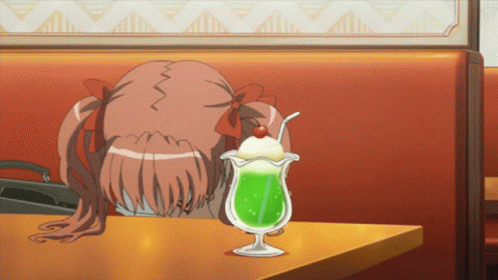 Anime Headesk GIF