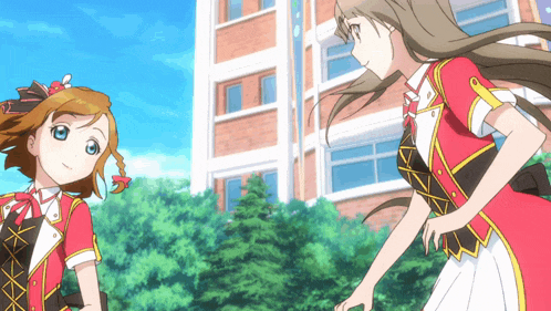 Anime High Five GIF