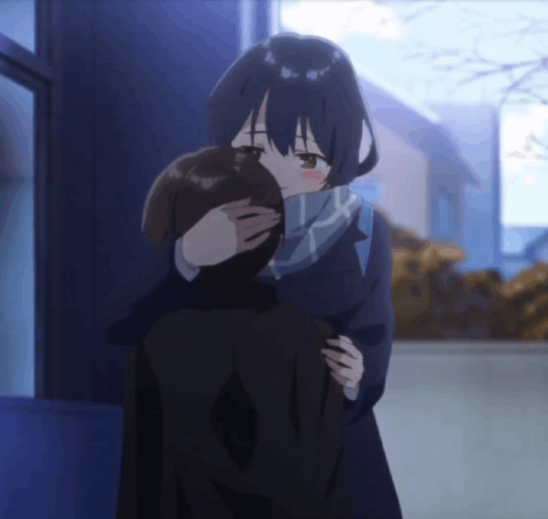 Anime Hug GIF