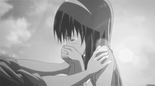 Anime Hug GIF