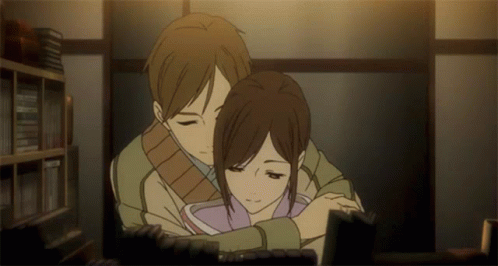 Anime Hug GIF