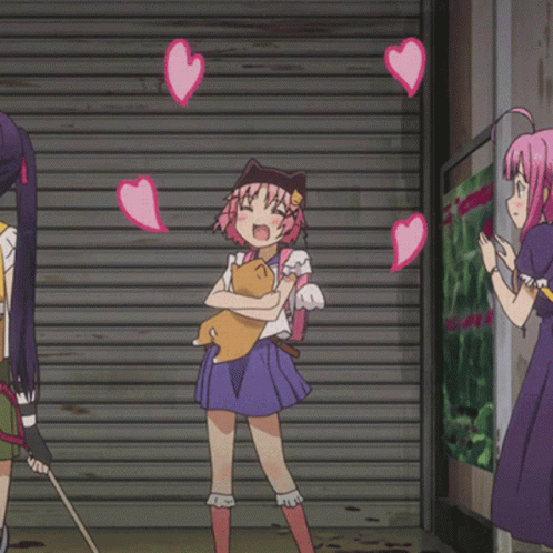 Anime Hug GIF