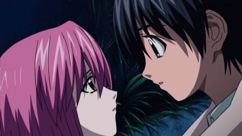 Anime Kiss GIF