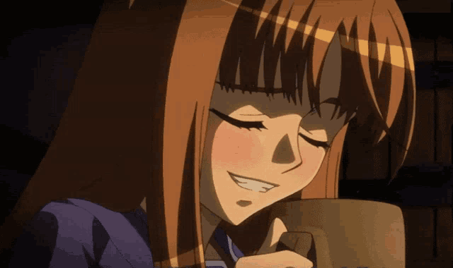 Anime Laughing GIF