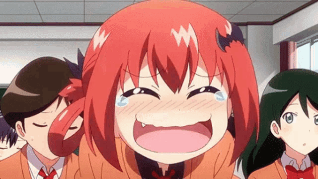 Anime Laughing GIF