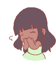 Anime Laughing Sticker