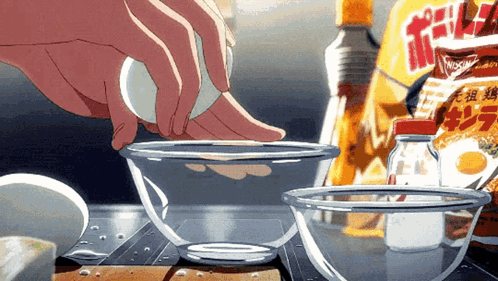 Anime Making Food GIF