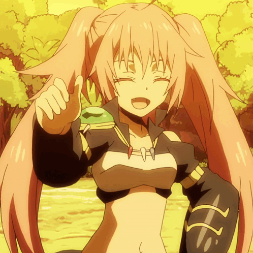 Anime Milim GIF. This 498 x 498 animated GIF is part of our gracias por su atencion anime collection. Related themes include anime, cute, good. Created by…