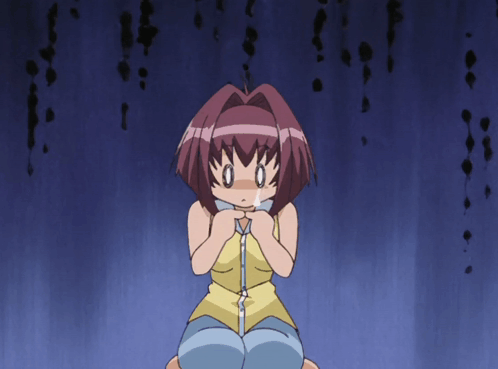 Anime Nervous GIF