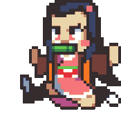 Anime Nezuko Sticker