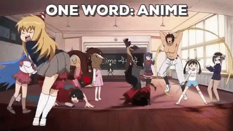 Anime Party Hard GIF