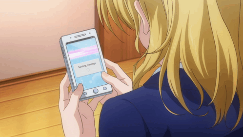 Anime Phone GIF