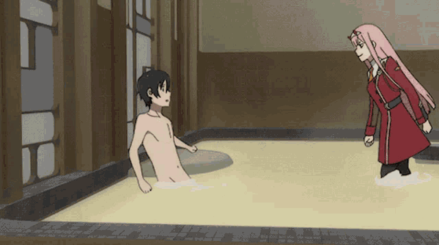 Anime Pink Hair GIF