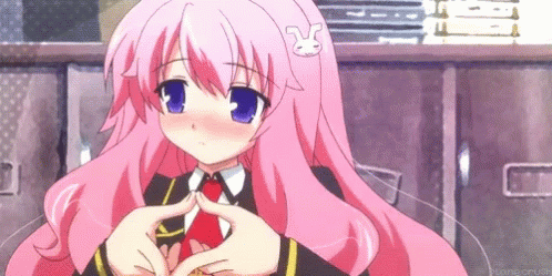 Anime Pink GIF